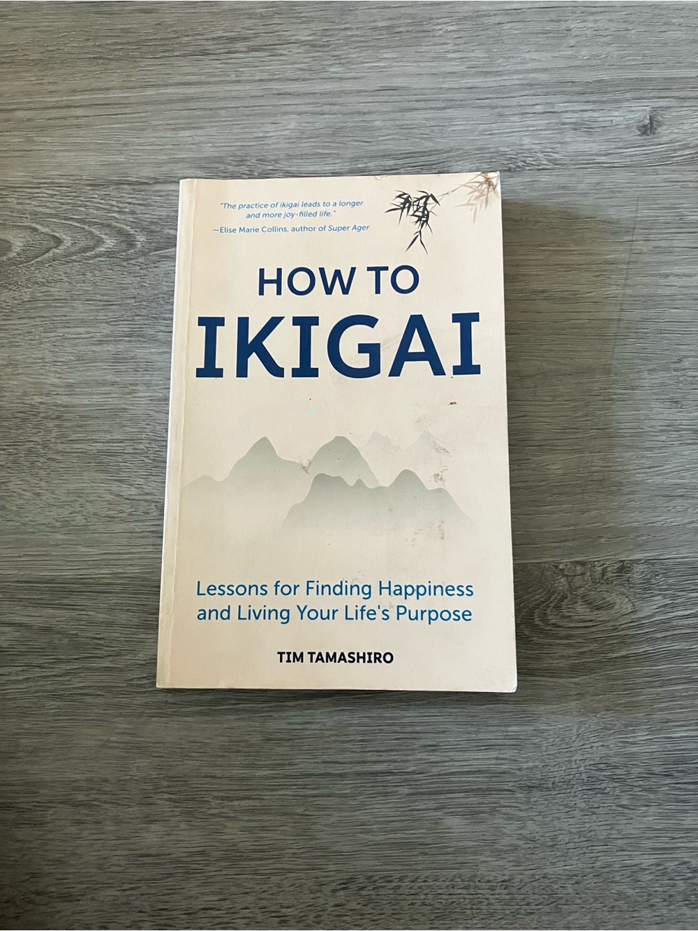 3/$15 How to Ikigai by Tim Tamashiro - White & Blue Paperback